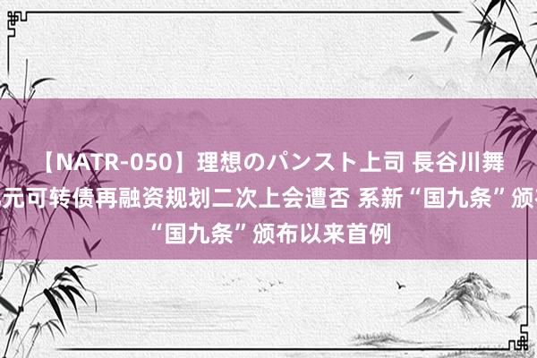 【NATR-050】理想のパンスト上司 長谷川舞 葫芦娃5亿元可转债再融资规划二次上会遭否 系新“国九条”颁布以来首例