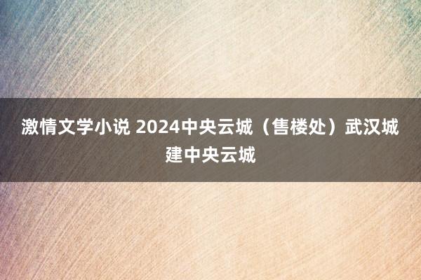 激情文学小说 2024中央云城（售楼处）武汉城建中央云城